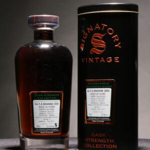 ALLT-A-BHAINNE 2000 Signatory Cask Strength -  Fresh Sherry Butt