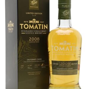 TOMATIN 2008 Sauternes Edition