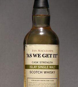 As We Get It Islay